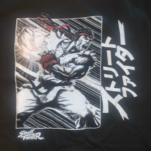 Street fighter Ryu hadouken T-shirt - Picture 2 of 4